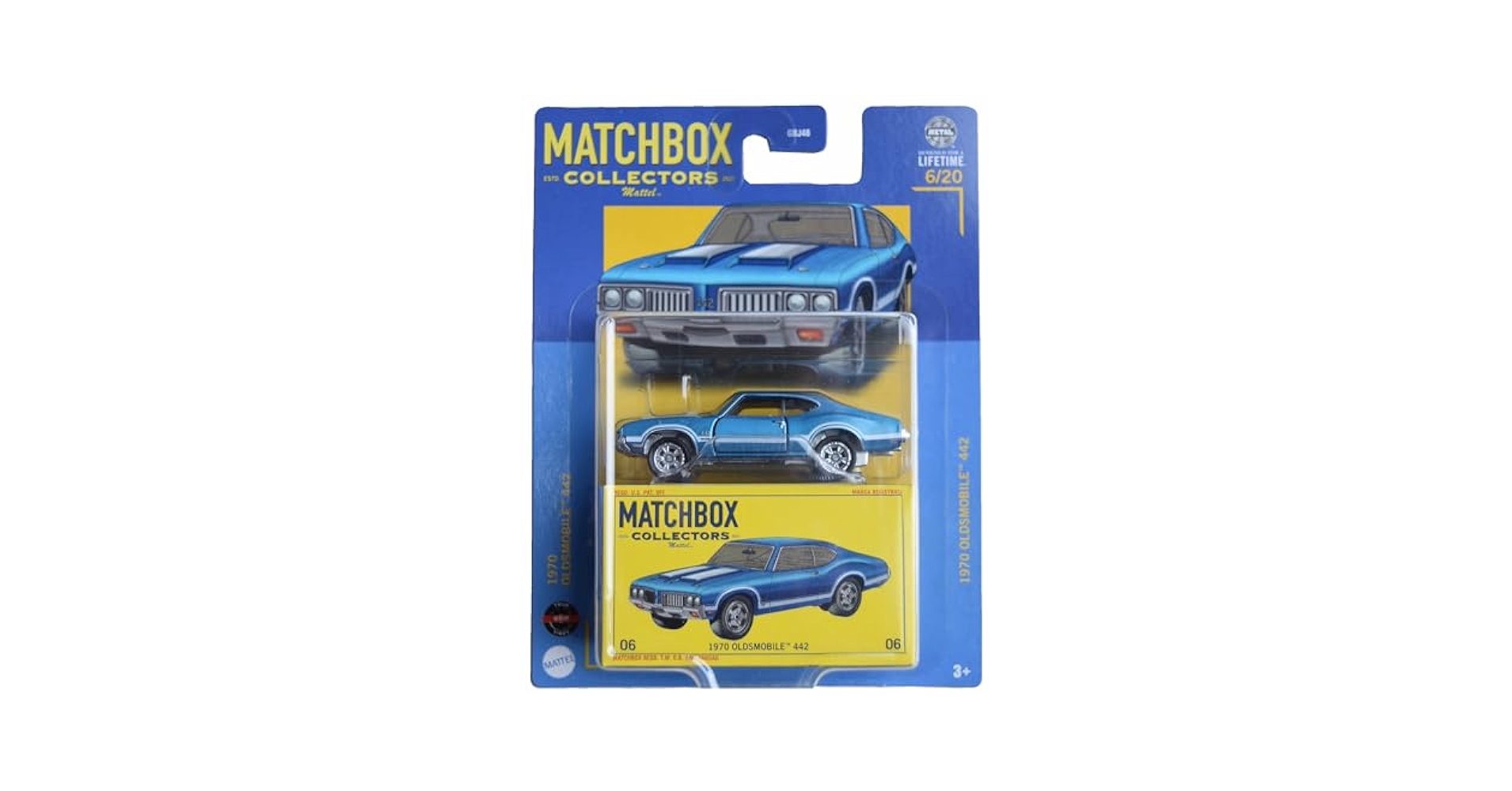 ミニカー Matchbox 1970 Oldsmobile 442 Convertible Matchbox 1970 Oldsmobile 442 Convertible - メルカリ